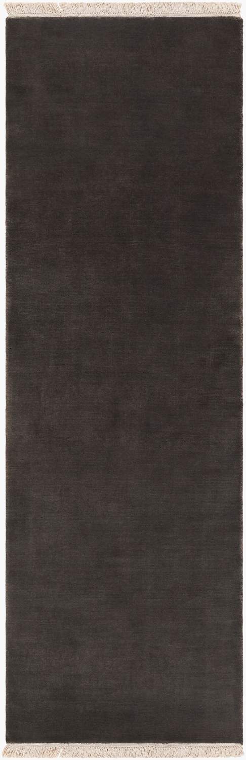 surya evergreen evg 2302 black rug