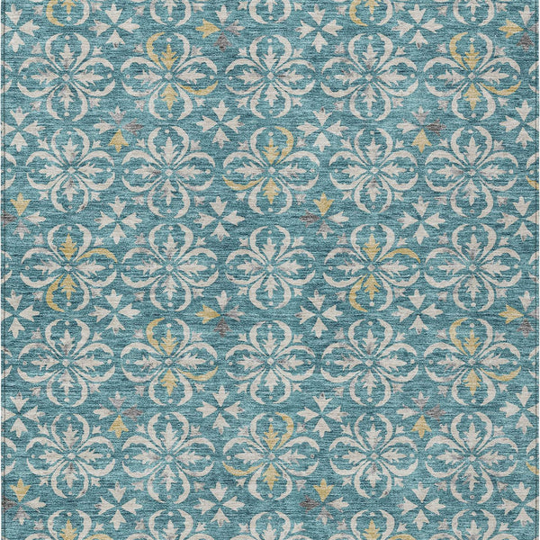 addison chantille acn930 teal rug