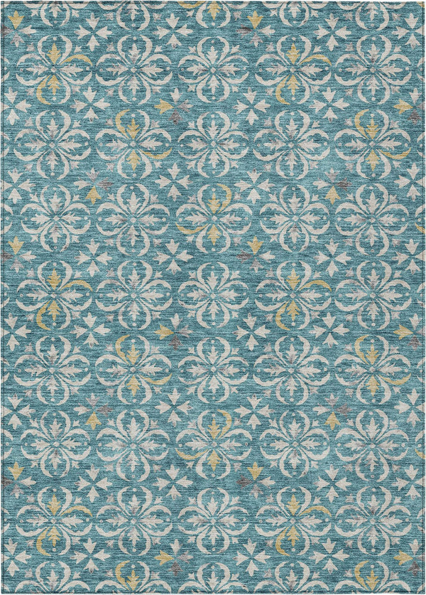 addison chantille acn930 teal rug