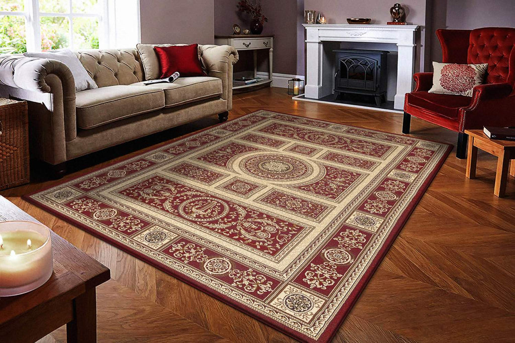 dynamic rugs legacy 58021 330 red rug