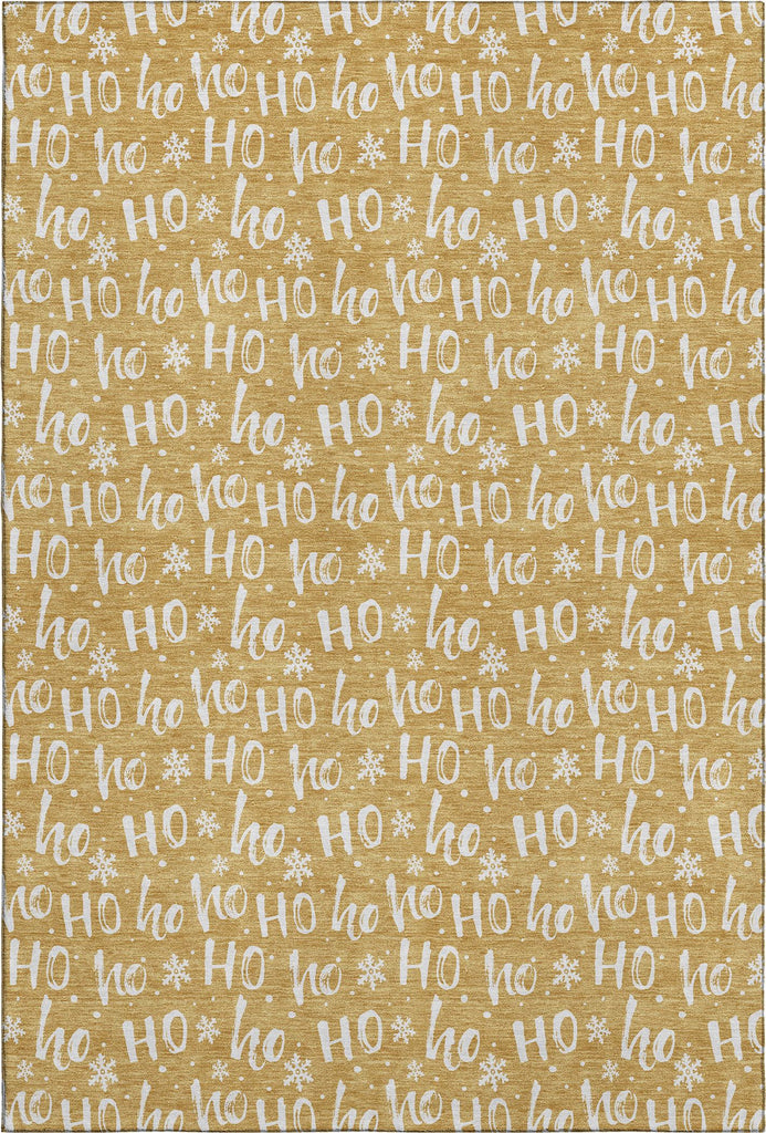 dalyn merry bright my22 gold rug