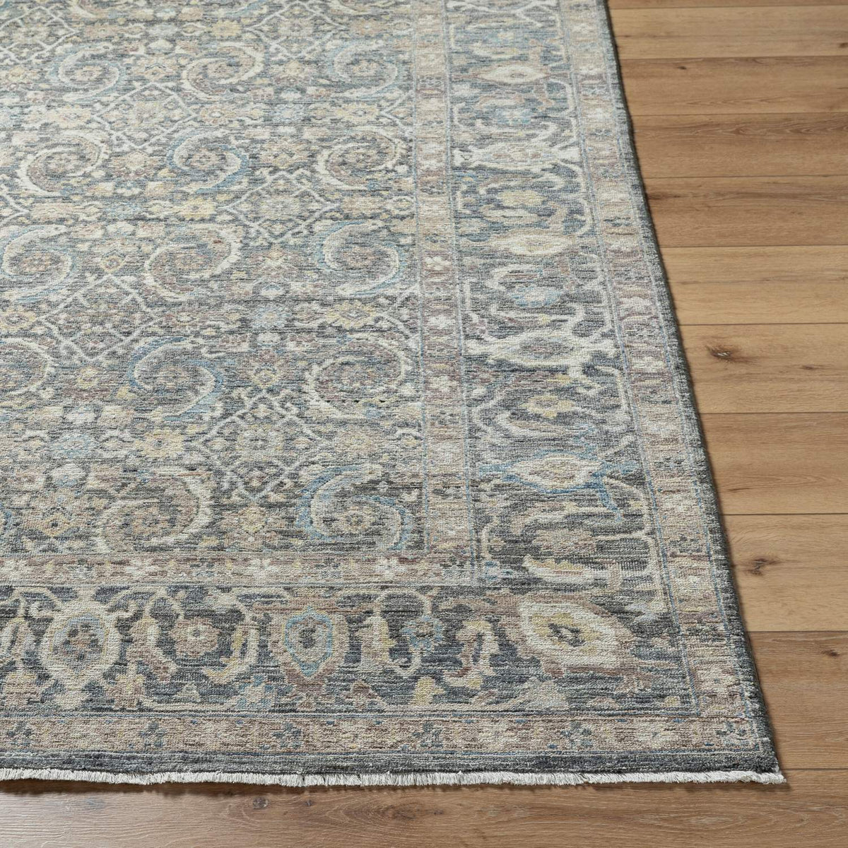 surya khorasan kho 2305 slate blue rug