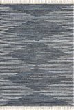 dash albert dira da2554 blue woven flatwoven cotton rug