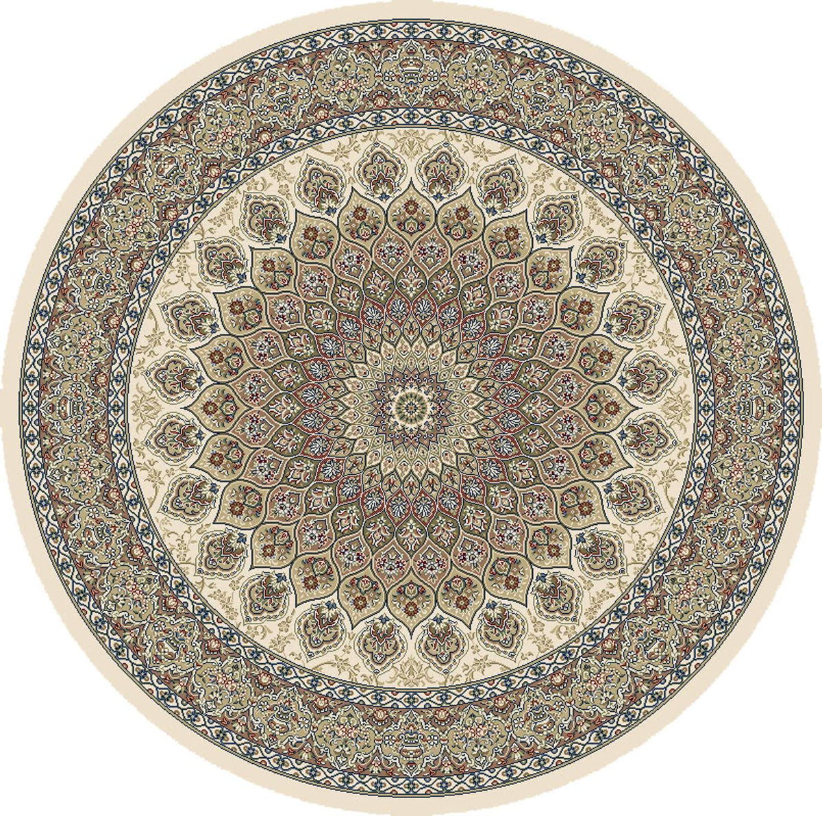 dynamic rugs ancient garden 57090 6484 ivory rug