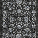 dynamic rugs ancient garden 57126 3636 charcoal rug