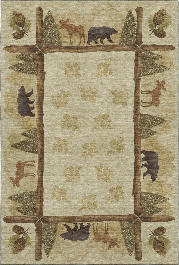 addison mayfield amf142 khaki rug