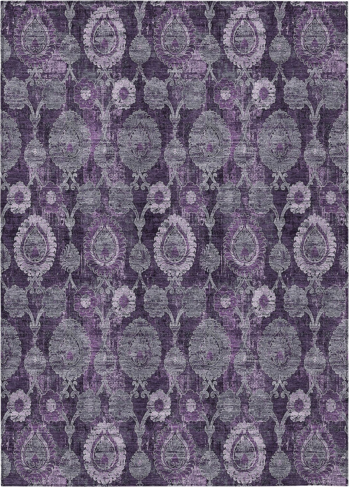 addison chantille acn821 eggplant rug
