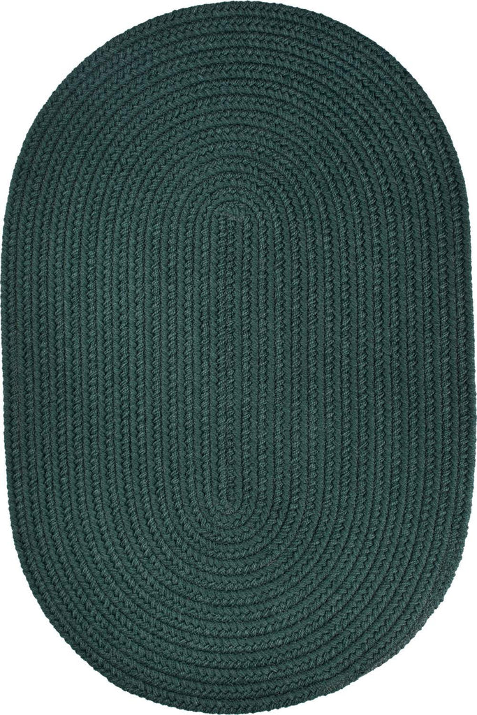 rhody solid poly s018 spruce green rug