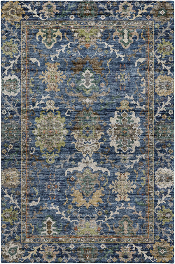 dalyn silk road sr8 navy rug