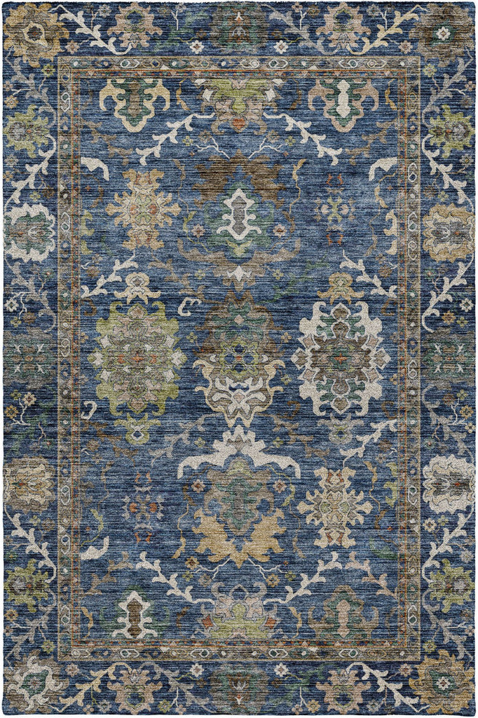 dalyn silk road sr8 navy rug