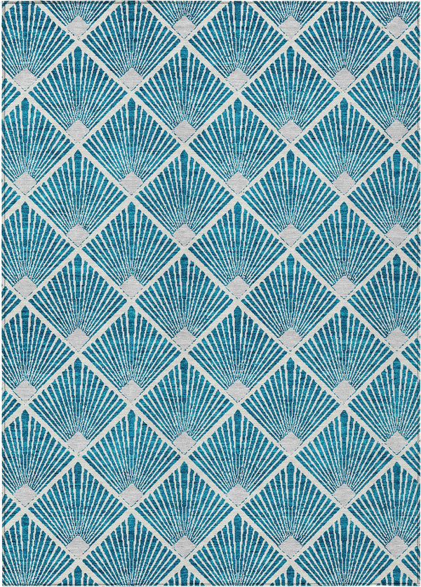 addison chantille acn914 teal rug