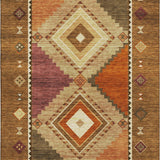 addison mayfield amf177 brown rug