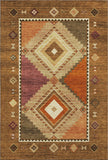 addison mayfield amf177 brown rug
