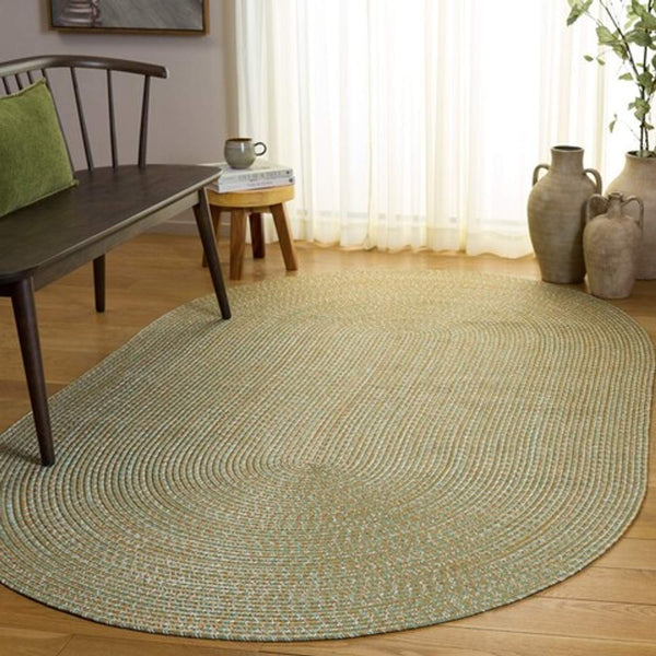 safavieh clearance braided bra260w light green rug