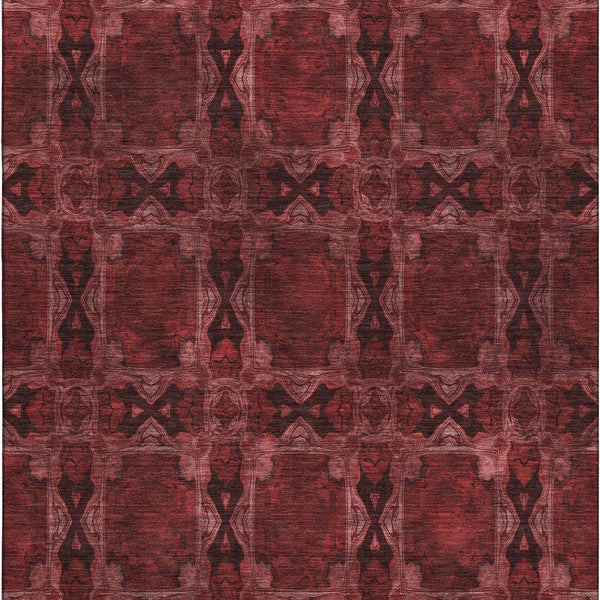 addison mayfield amf564 burgundy rug