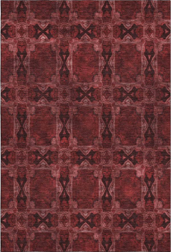 addison mayfield amf564 burgundy rug