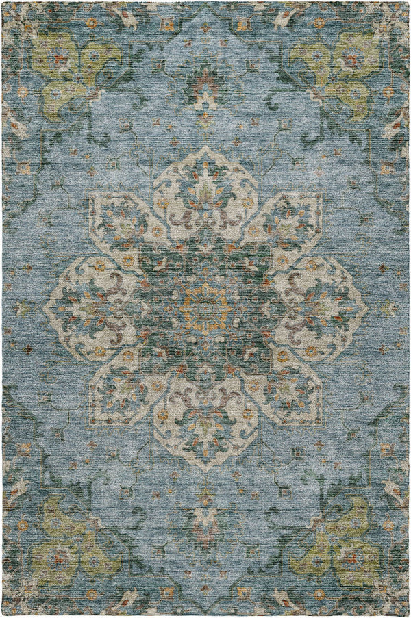 dalyn silk road sr6 aqua rug