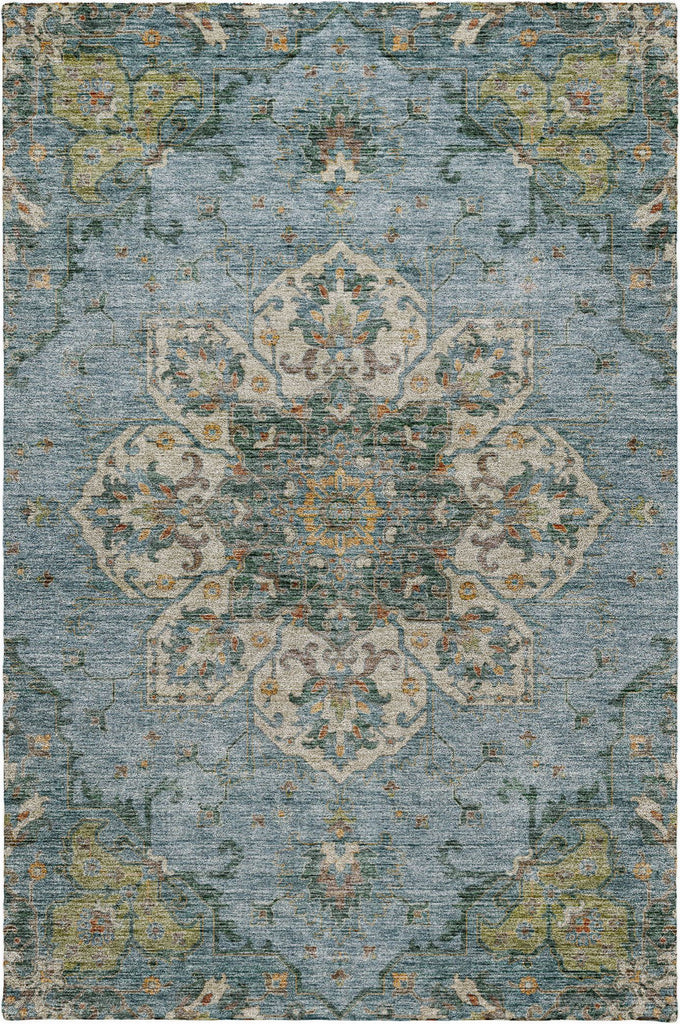 dalyn silk road sr6 aqua rug