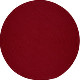 rhody solid poly s045 brilliant red rug