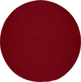 rhody solid poly s045 brilliant red rug