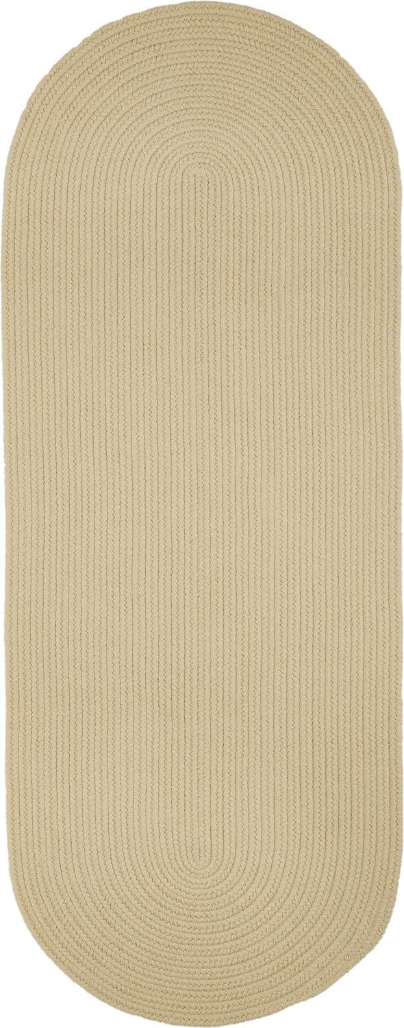 rhody solid poly s001 cream rug