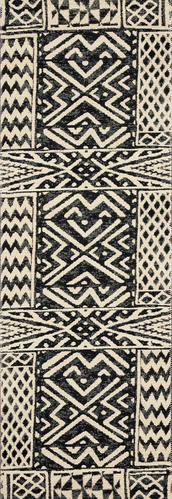 loloi rugs mika mik 13 ivory black rug