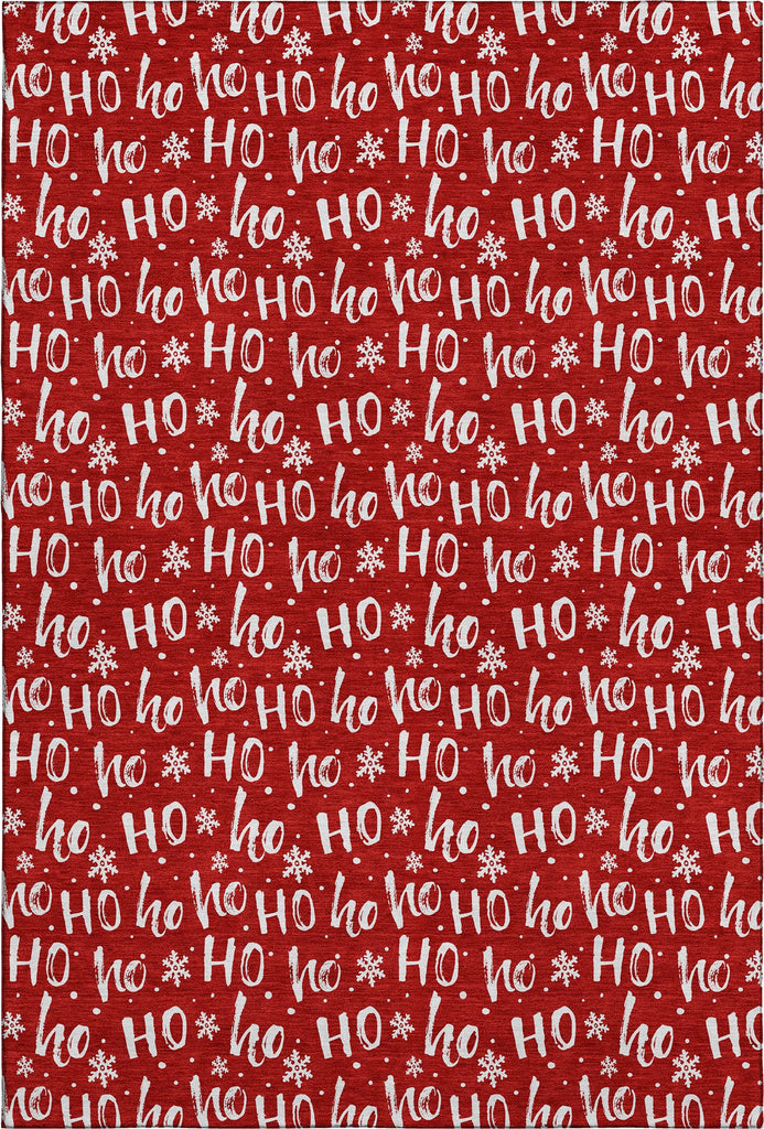 dalyn merry bright my22 red rug