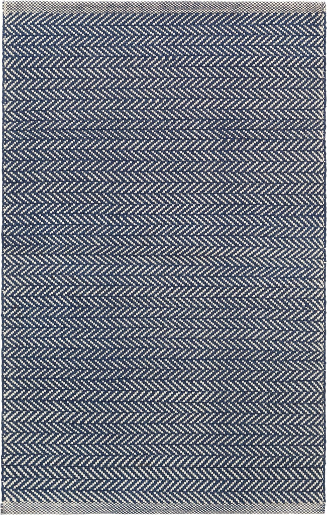 dash albert herringbone da389 navy rug