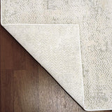 dynamic quartz 27061 100 ivory rug