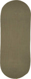 rhody solid poly s035 moss green rug