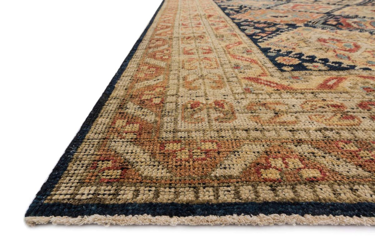 loloi rugs heirloom hq 01 navy multi rug