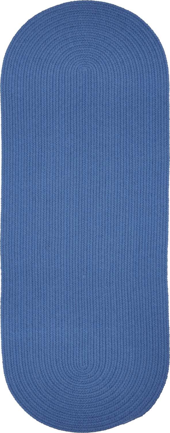 rhody solid poly s052 french blue rug