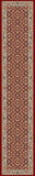 dynamic rugs ancient garden 57011 1414 red rug