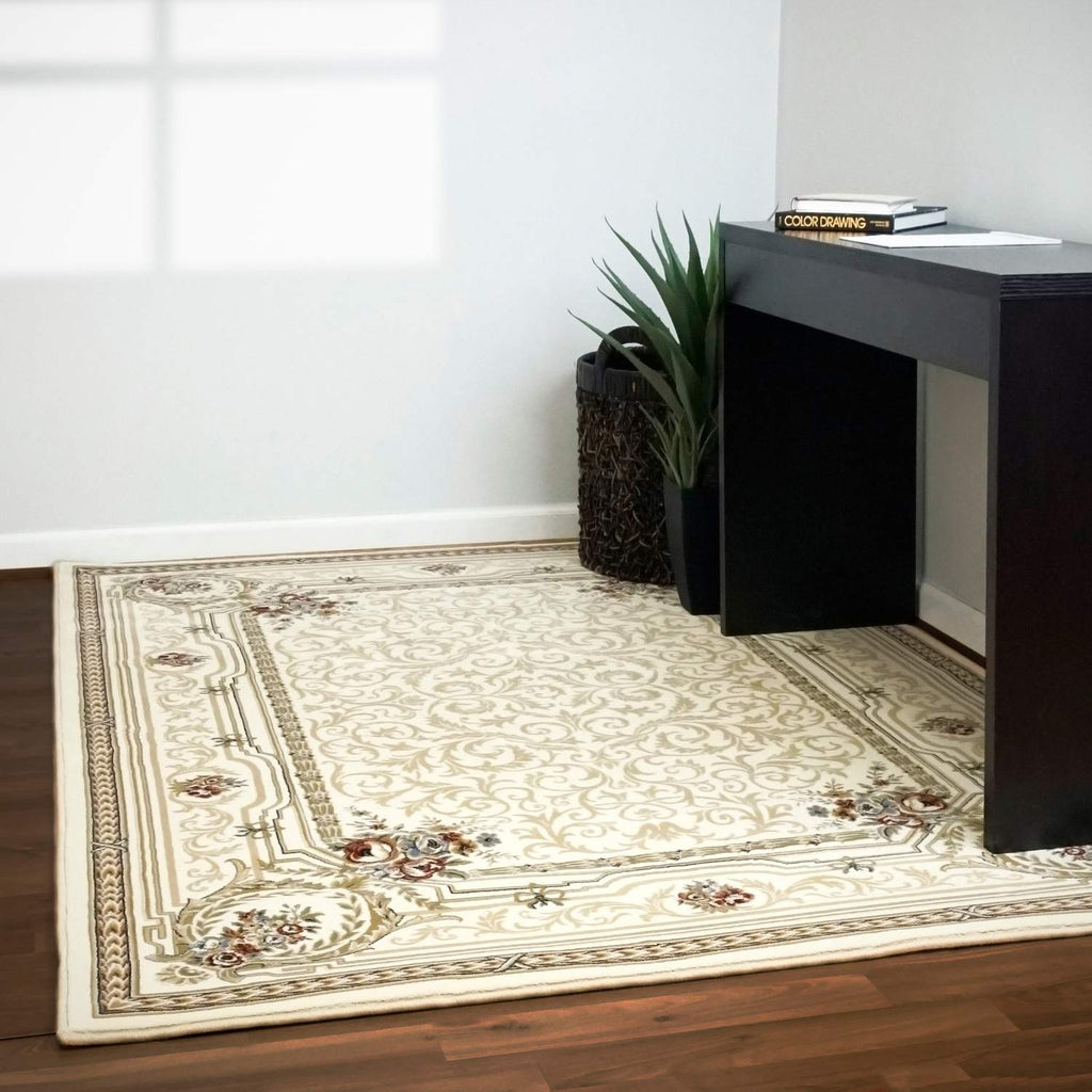 dynamic rugs ancient garden 57091 6464 ivory rug
