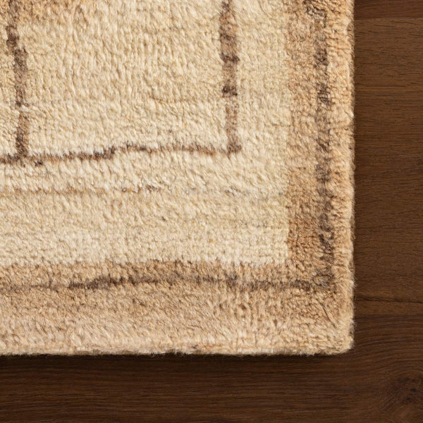 dash albert mela da2551 brown hand knotted wool rug