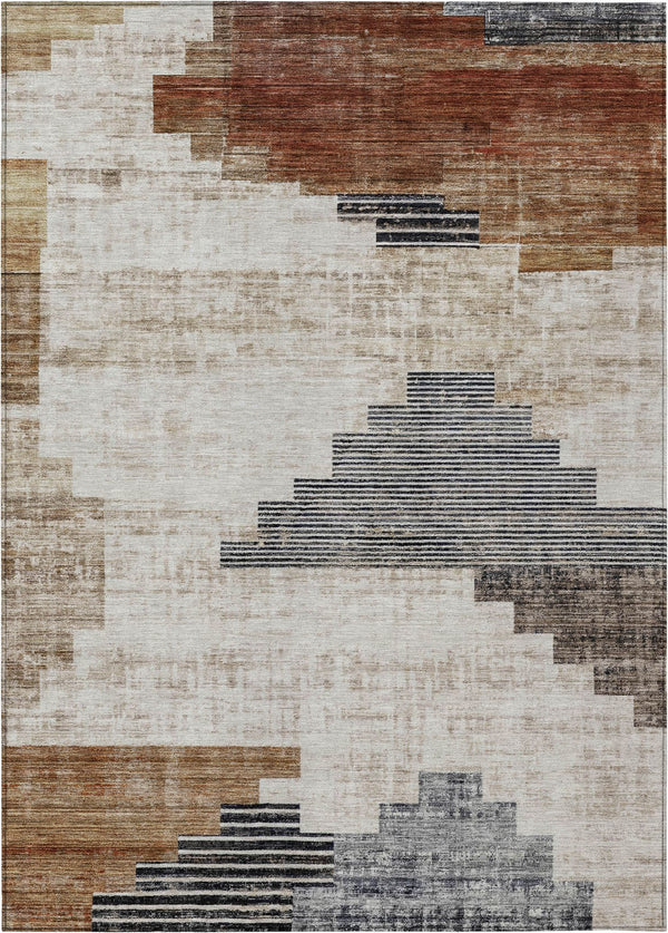 addison chantille acn1829 paprika rug