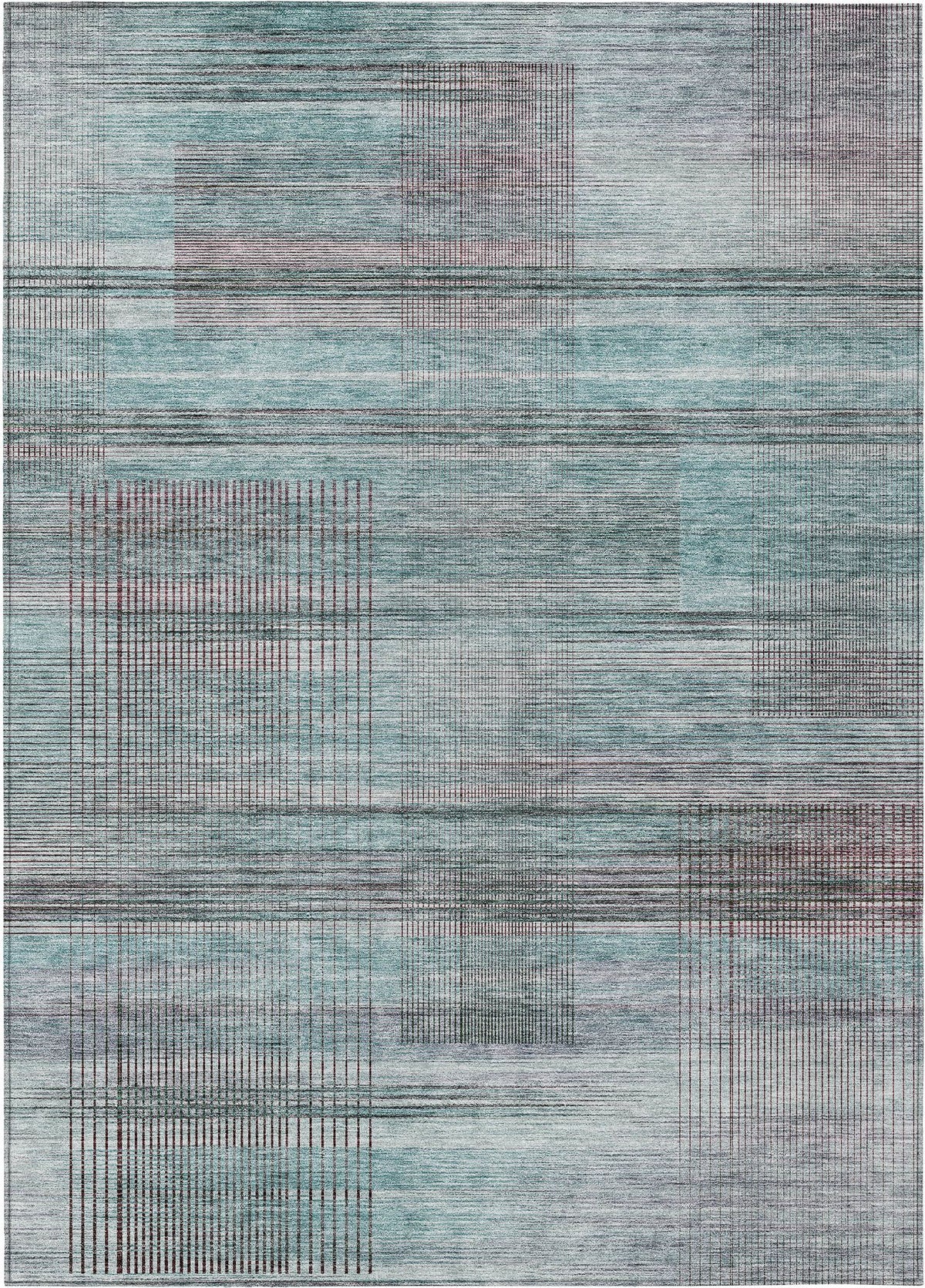 addison chantille acn819 teal rug