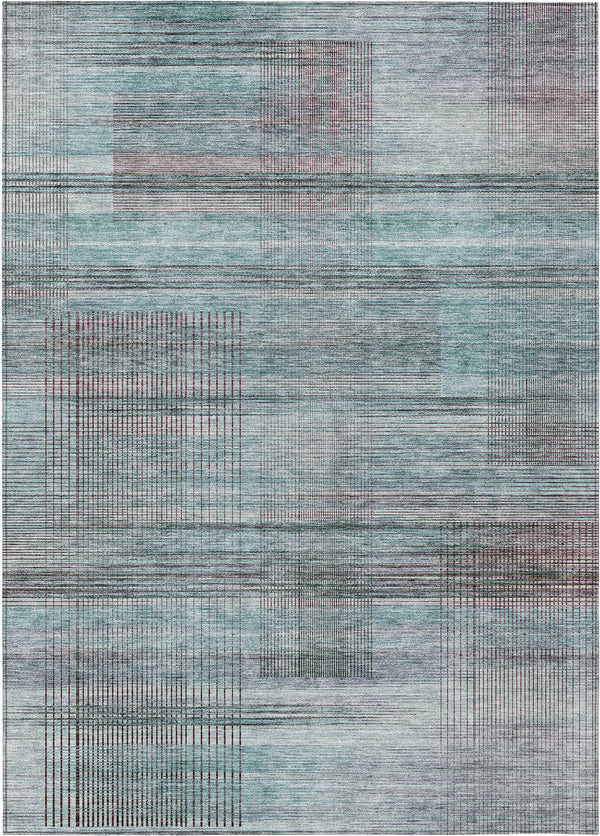 addison chantille acn819 teal rug