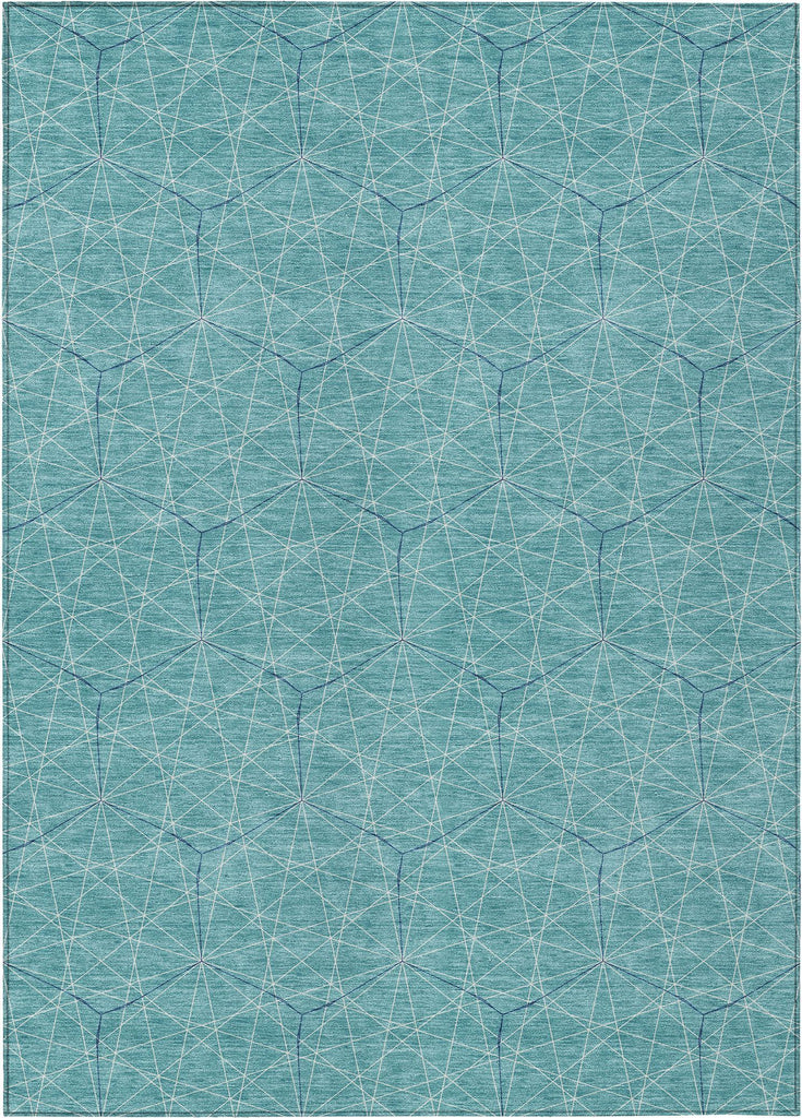 addison chantille acn987 teal rug