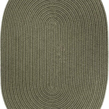 rhody solid wool s111 moss green rug