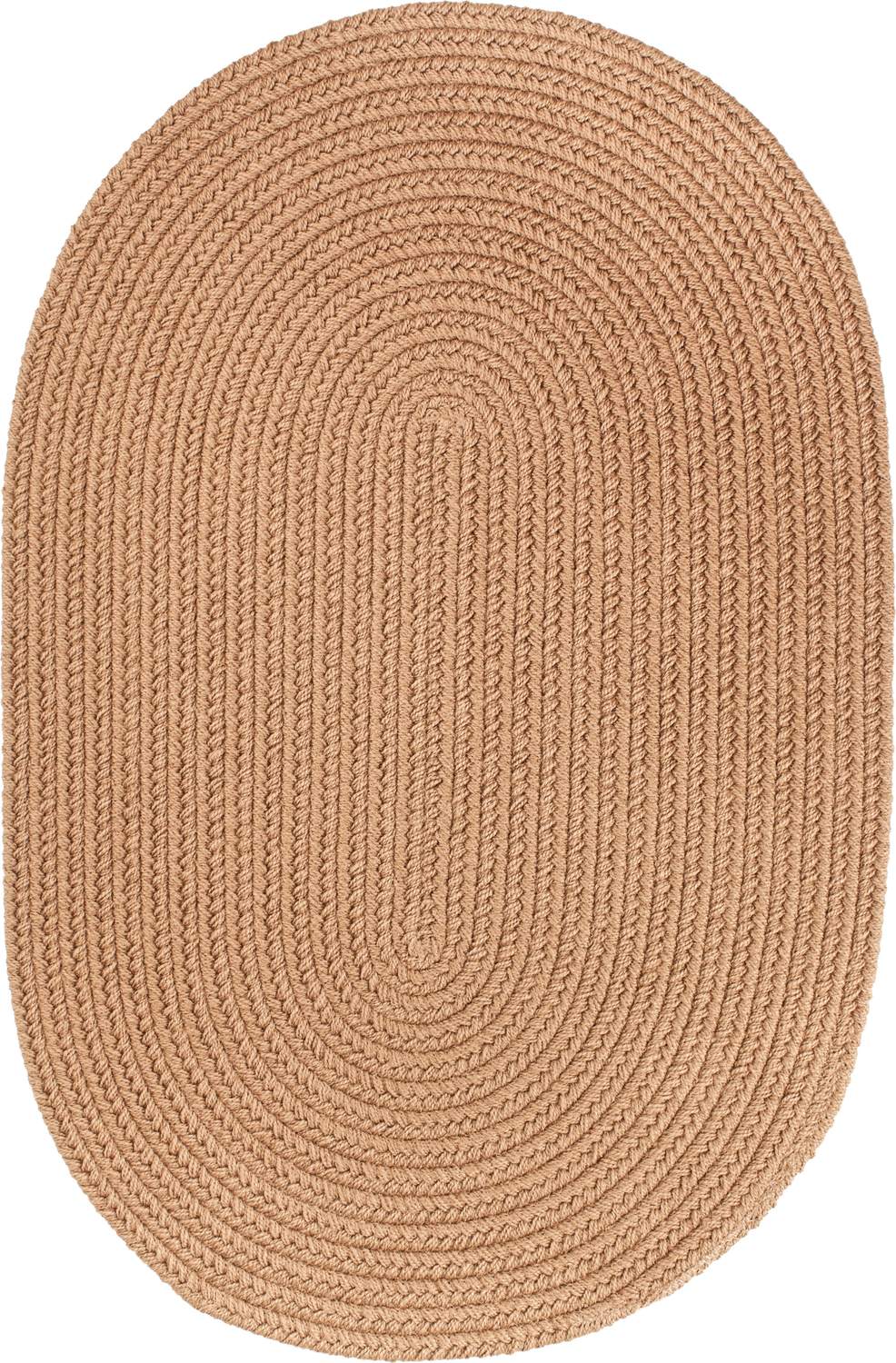 rhody solid poly s006 camel rug