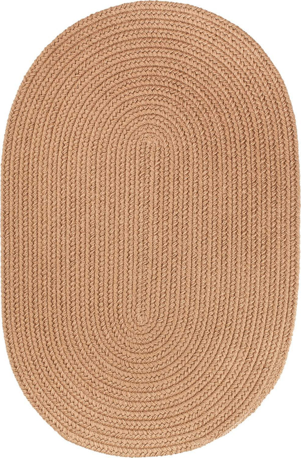 rhody solid poly s006 camel rug