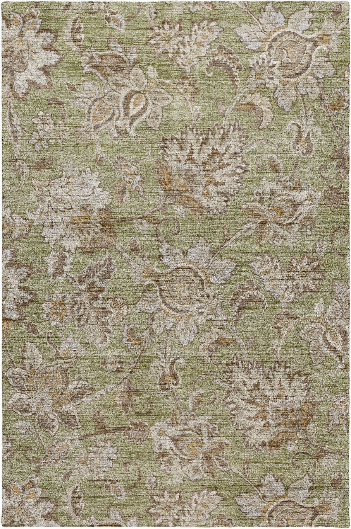 dalyn silk road sr2 aloe rug
