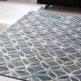 dynamic rugs eclipse 63396 5666 blue rug