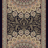 dynamic rugs ancient garden 57090 3484 navy rug