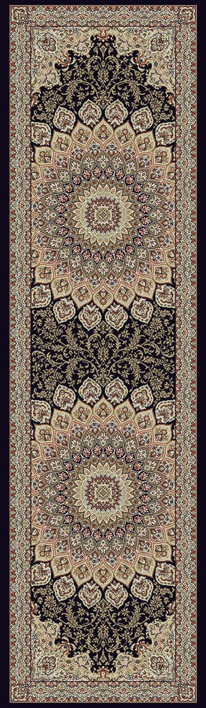 dynamic rugs ancient garden 57090 3484 navy rug