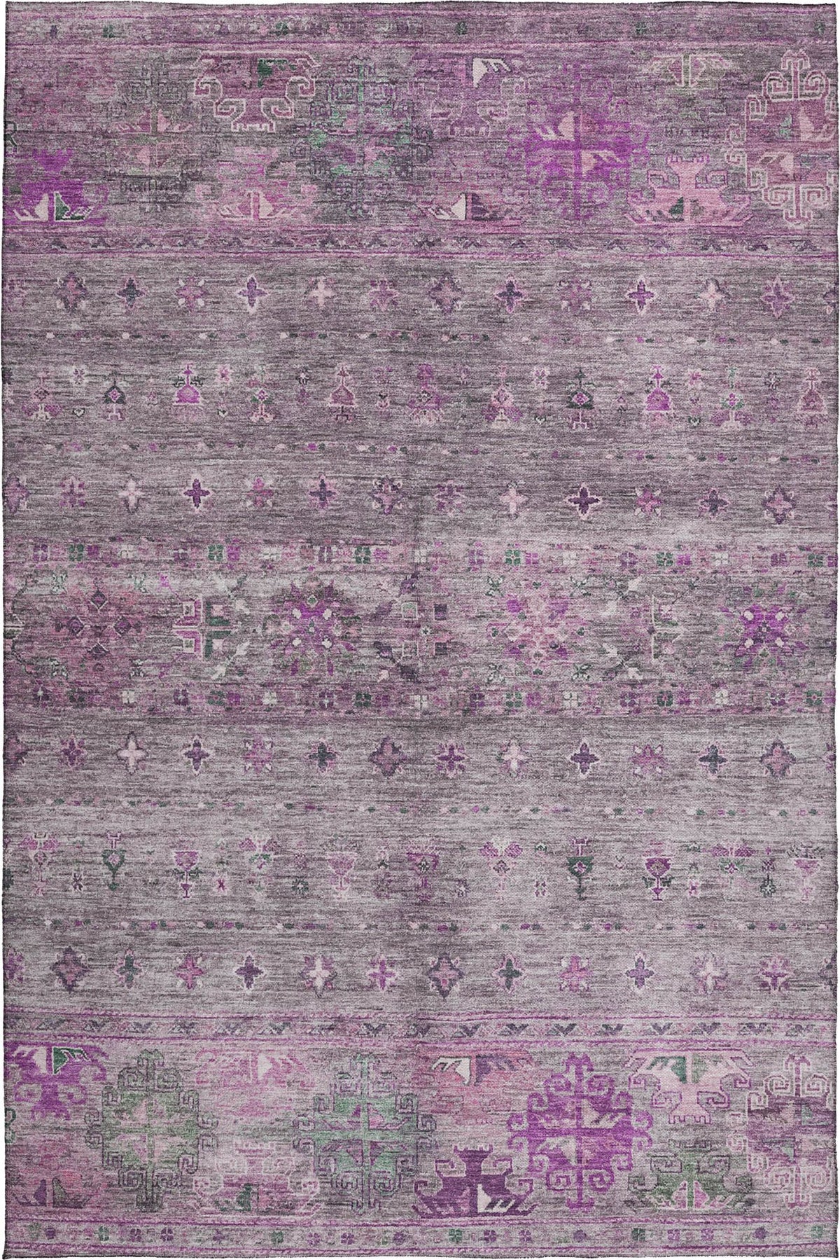 dalyn karaj kj5 purple rug