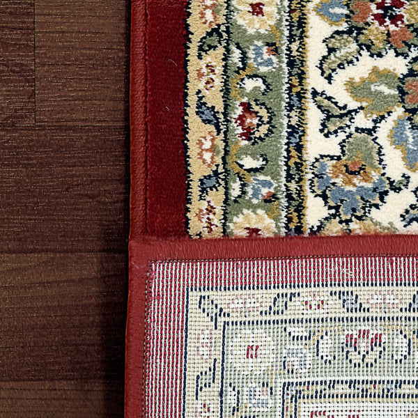 dynamic rugs ancient garden 57078 1414 red rug