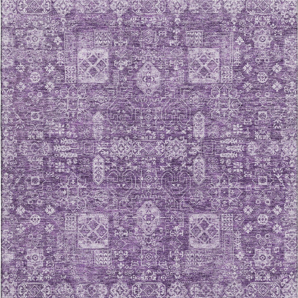 addison mayfield amf637 purple rug