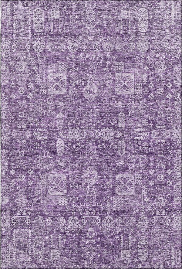 addison mayfield amf637 purple rug